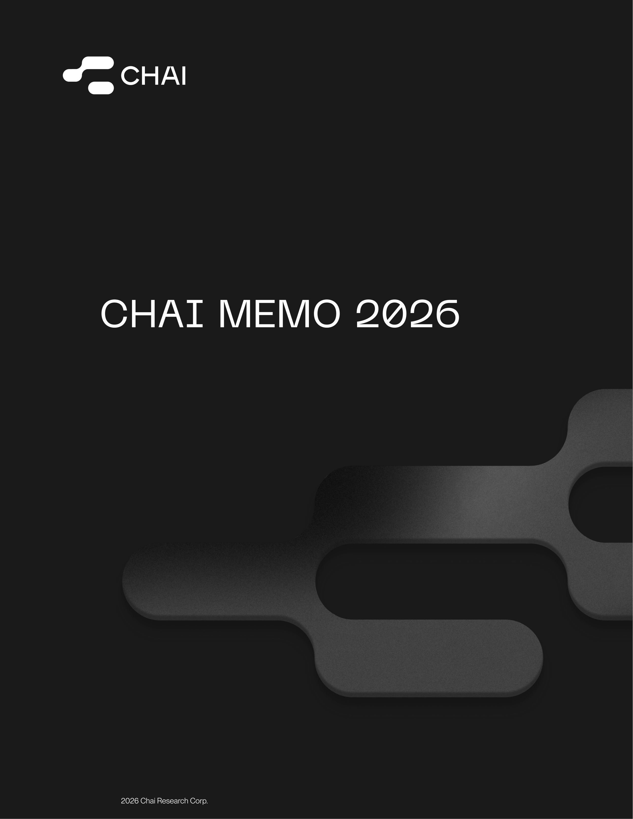 CHAI 2025 Roadmap